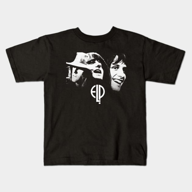 Emerson, Lake And  Palmer ELP Band Kids T-Shirt by Smithys